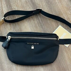 Michael Kors Black Belt Bag